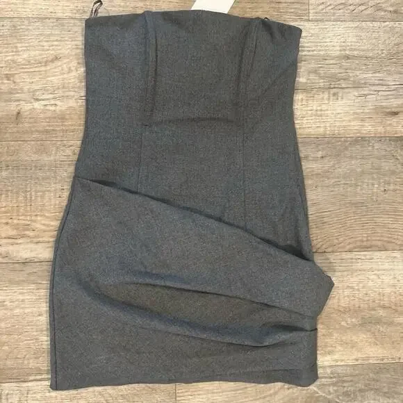 ZARA BLOGGER FAVE!!! Draped Short Dress NWT - Picture 15 of 16